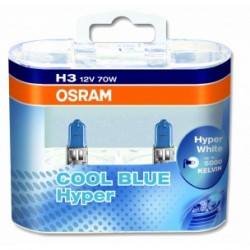 OSRAM H3 COOL BLUE HYPER BOX 62151CBH°